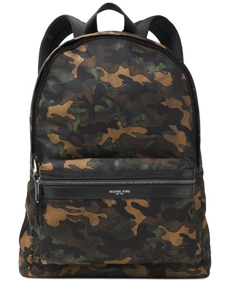 Michael Kors Men's Kent Camo Lightweight Backpack 